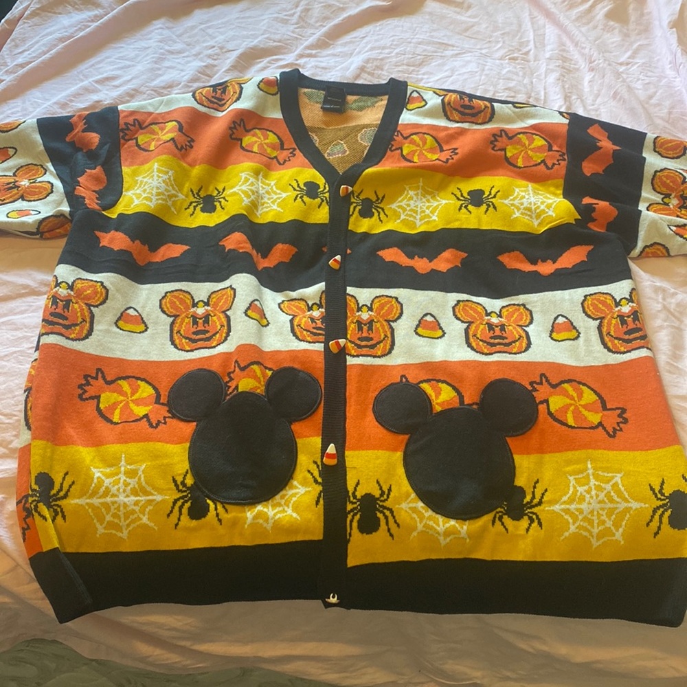 Mickey Mouse Halloween oversized sweater / cardigan